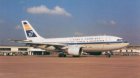 CYPRUS AIRWAYS AIRBUS A310 5B-DAQ POSTCARD