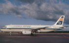 CYPRUS AIRWAYS AIRBUS A320 5B-DAV POSTCARD