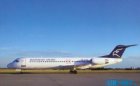 Montenegro Airlines Fokker 100 YU-AOP @ Brno