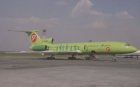 S7 Airlines Russia Tupolev 154 RA-85687 postcard