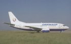 Orenair Boeing 737-500 OK-XGW postcard