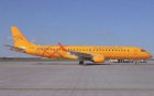 Saratov Airlines Embraer 195 VQ-BRY postcard