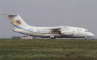 Aerosvit Ukraine Antonov 148 UR-NTC postcard