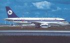 Azerbaijan Airlines Airbus A319 D-AVWA postcard