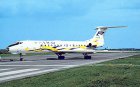 UM Air Ukraine Tupolev 134 UR-65089 postcard