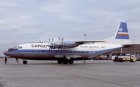 LOT Polish Airlines Cargo Antonov 12 SP-LZB postcard