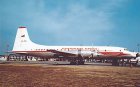 CSA Czech Airlines Bristol Britannia 318 OK-MBA CSA Czech Airlines Bristol Britannia 318 OK-MBA postcard