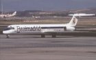 Swiftair / Real Madrid MD-83 EC-JQV postcard