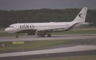 Elite Aviation Airbus A320-200 D-ANNC postcard