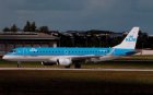 KLM Cityhopper Embraer 190 PH-EZE postcard