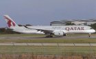 Qatar Airways Airbus A350-900 F-WZFA postcard