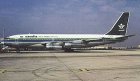 Saudia Boeing 720 ET-AFK postcard