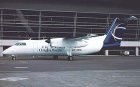 Origin Pacific New Zealand Dash 8-100 ZK-NES postcard