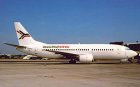 Bulgaria Air Boeing 737-300 LZ-BOJ postcard