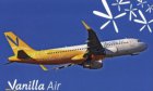 Vanilla Air Japan Airbus A320-200 JA01VA postcard