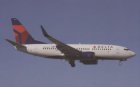 Delta Airlines Boeing 737-700 N304DQ postcard