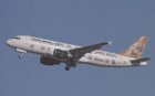 Frontier Airlines Airbus A320-200 F-WWDQ postcard