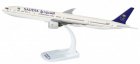 Saudia Boeing 777-300 1/200 scale desk model new Herpa Snapfit