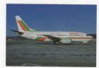 Balkan Bulgarian Airlines Boeing 737-500 LZ-BOA postcard