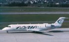 Adria Airways Slovenia Canadair CRJ 200 S5-AAD postcard