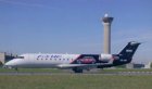 Adria Airways Slovenia Canadair CRJ 200 mini car cs S5-AAF postcard