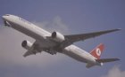 Turkish Airlines Boeing 777-300 VT-JEE postcard