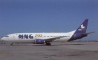 MNG Pax Boeing 737-400 TC-MNH postcard