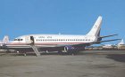 Aero Asia Boeing 737-200 EX-451 postcard
