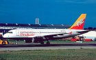 Drukair Royal Bhutan Airlines Airbus A319 D-AVYA postcard