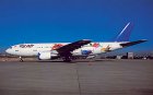 Fly Air Airbus A300 TC-FLE postcard