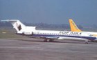 Top Air Indonesia Boeing 727-200 PK-BPT postcard