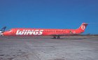 Wings Air Indonesia MD-82 PK-LMU postcard