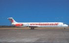 Lionair Indonesia MD-82 PK-LMF postcard