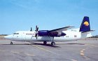 Kish Air Iran Fokker 50 EP-LCG postcard