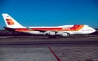 Iberia Boeing 747-400 TF-AMB postcard