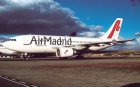 Air Madrid Airbus A310-300 D-AIDH postcard