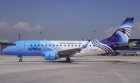 Egyptair Express Embraer 170 SU-GDF postcard