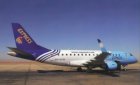 Egyptair Express Embraer 170 SU-GCW postcard