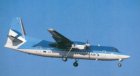 Estonian Air Fokker 50 ES-AFL postcard