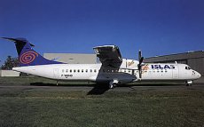 Islas Airlines ATR-72 F-WQND postcard