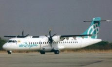 Air Bagan ATR-72 XY-AIK postcard