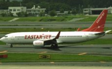 Eastar Jet Boeing 737-800 HL8269 postcard