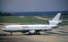 Tunisair DC-10 9M-MAW @ Paris Orly postcard