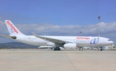 Air Europa Airbus A330-300 OE-ICB @ Palma de Mallorca postcard