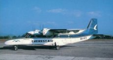 Everest Air Nepal Dornier 228-100 9N-ACV postcard