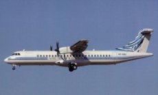 Air Botswana ATR-72 A2-ABS @ Johannesburg postcard