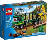 Lego City 60059 - Boomstammentransport