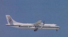 Olympic Airways Greece ATR-72 SX-BIG postcard