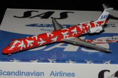 SAS Scandinavian Airlines MD-82 LN-RLE 1/200 scale