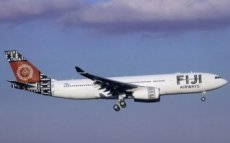 Fiji Airways Airbus A330 F-WWKD postcard